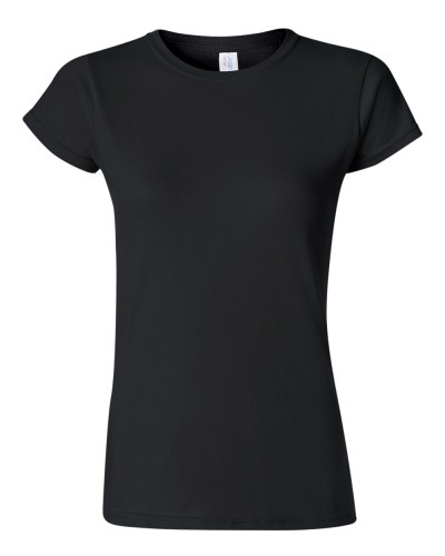 Gildan - Junior Fit Softstyle T-Shirt - 64000L-Black