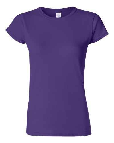 Gildan - Junior Fit Softstyle T-Shirt - 64000L-Purple