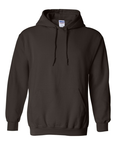 Gildan - Heavy Blend Hooded Sweatshirt - 18500-Dark Chocolate