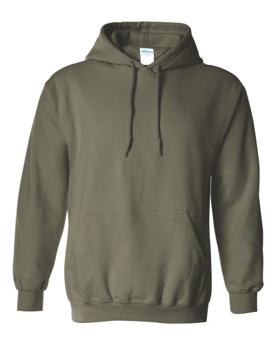 Gildan - Heavy Blend Hooded Sweatshirt - 18500-Military Green