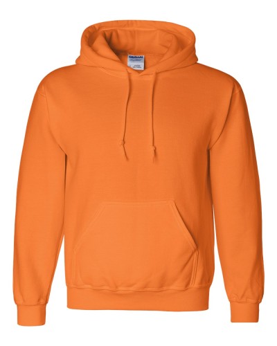Gildan - Dryblend Hooded Sweatshirt - 12500-Safety Orange