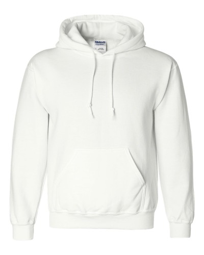 Gildan - Heavy Blend Hooded Sweatshirt - 18500-White