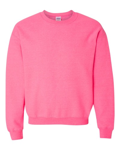 Gildan - Heavy Blend Crewneck Sweatshirt - 18000-Safety Pink