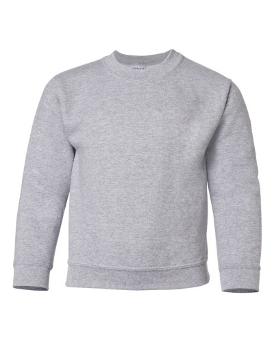 Gildan - Heavy Blend Youth Crewneck Sweatshirt - 18000B-Sport Grey