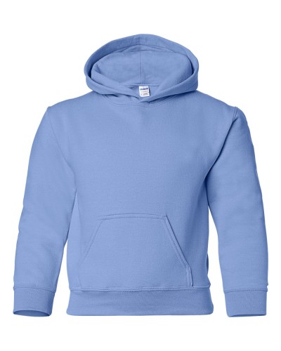 Gildan - Heavy Blend Youth Hooded Sweatshirt - 18500B-Carolina Blue