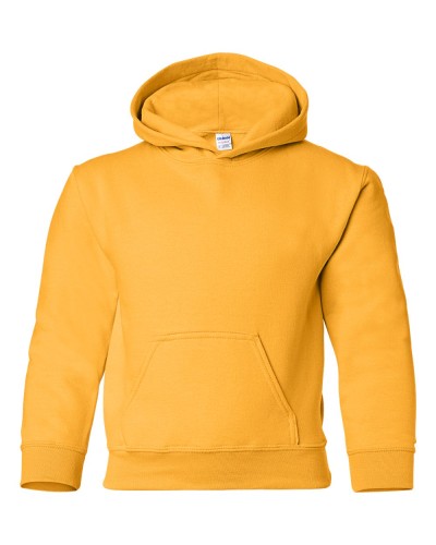 Gildan - Heavy Blend Youth Hooded Sweatshirt - 18500B-Gold