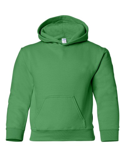 Gildan - Heavy Blend Youth Hooded Sweatshirt - 18500B-Irish Green