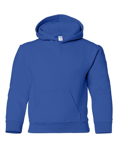 Gildan - Heavy Blend Youth Hooded Sweatshirt - 18500B-Royal