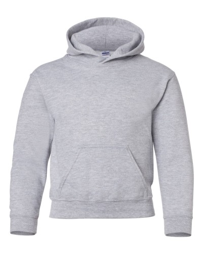 Gildan - Heavy Blend Youth Hooded Sweatshirt - 18500B-Sport Grey