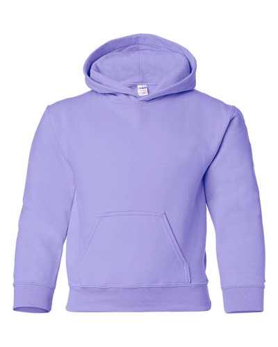 Gildan - Heavy Blend Youth Hooded Sweatshirt - 18500B-Violet