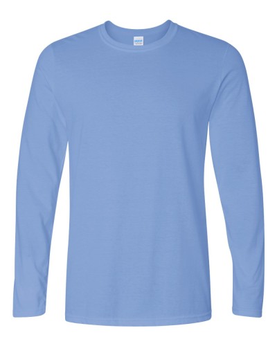 Gildan - Softstyle Long Sleeve T-Shirt - 64400-Ceil Blue