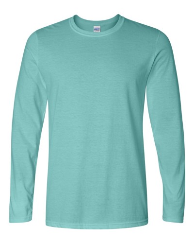 Gildan - Softstyle Long Sleeve T-Shirt - 64400-Scrub Green