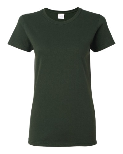 Gildan - Ladies' Ultra Cotton T-Shirt - 2000L-Forest Green