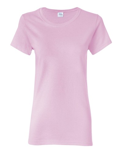 Gildan - Ladies' Ultra Cotton T-Shirt - 2000L-Light Pink