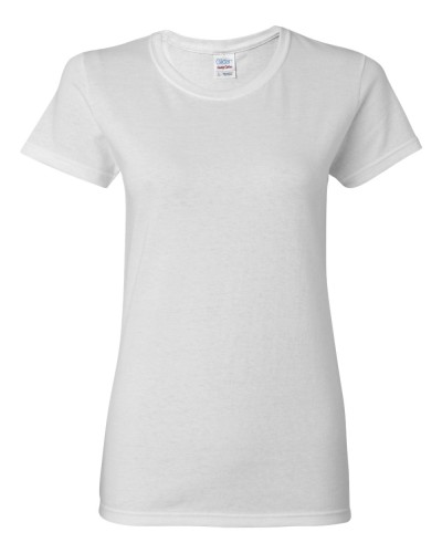 Gildan - Ladies' Ultra Cotton T-Shirt - 2000L-White