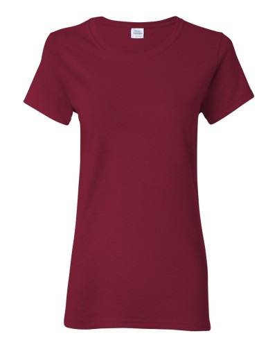 Gildan - Missy Fit Heavy Cotton Short Sleeve T-Shirt - 5000L-Cardinal