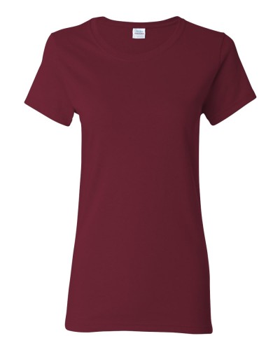 Gildan - Missy Fit Heavy Cotton Short Sleeve T-Shirt - 5000L-Garnet