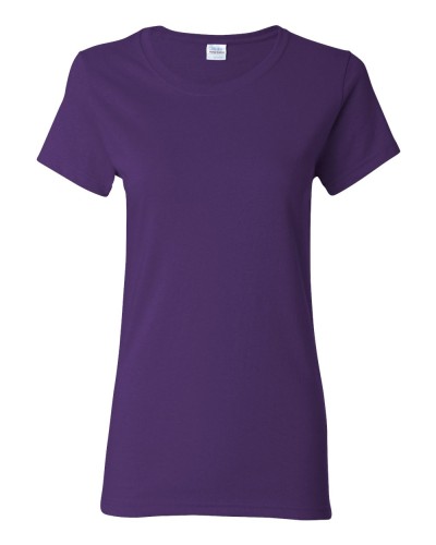 Gildan - Missy Fit Heavy Cotton Short Sleeve T-Shirt - 5000L-Lilac