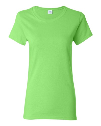 Gildan - Missy Fit Heavy Cotton Short Sleeve T-Shirt - 5000L-Lime