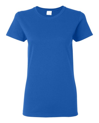 Gildan - Missy Fit Heavy Cotton Short Sleeve T-Shirt - 5000L-Royal