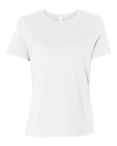 Bella/Canvas Women’s Relaxed Jersey Short Sleeve Tee - 6400-White