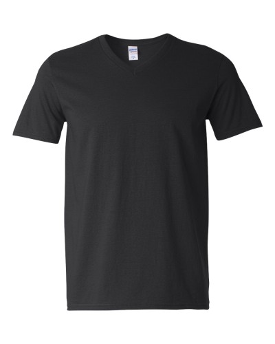 Gildan - Softstyle V-Neck T-Shirt - 64V00-Black