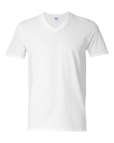 Gildan - Softstyle V-Neck T-Shirt - 64V00-White