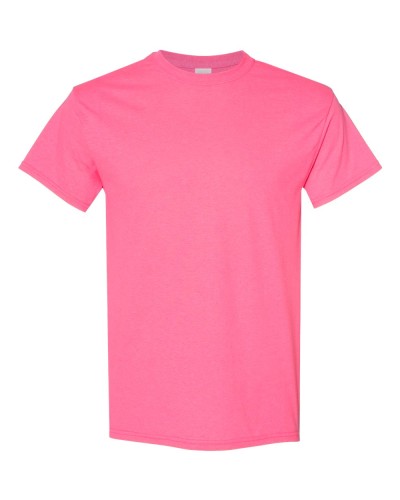 Gildan - Heavy Cotton T-Shirt - 5000- Safety Pink