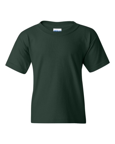 Gildan - Ultra Cotton Youth T-Shirt - 2000B-Forest Green