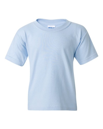 Gildan - Heavy Cotton Youth T-Shirt - 5000B-Light Blue