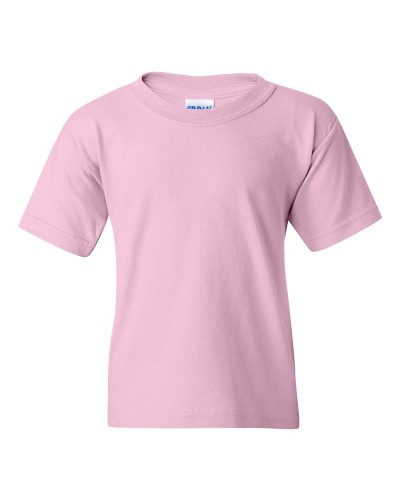 Gildan - Heavy Cotton Youth T-Shirt - 5000B-Light Pink