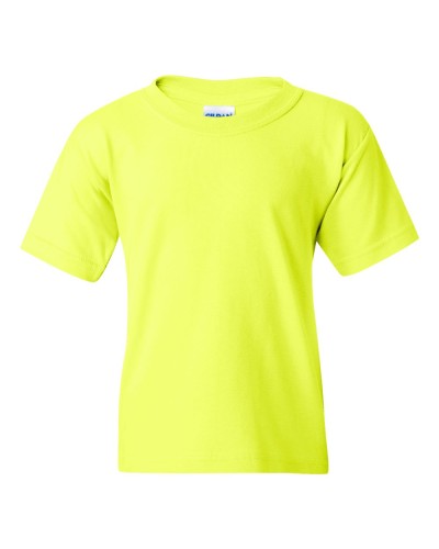 Gildan - DryBlend 50/50 Youth T-Shirt - 8000B-Safety Green