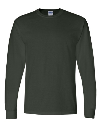 Gildan - DryBlend 50/50 Long Sleeve T-Shirt - 8400-Forest Green
