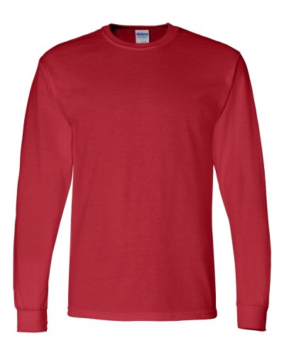 Gildan - DryBlend 50/50 Long Sleeve T-Shirt - 8400-Red