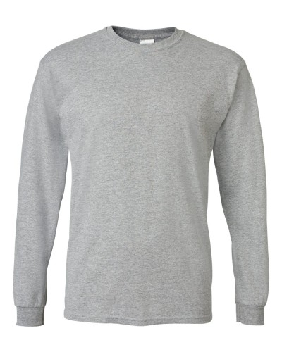 Gildan - DryBlend 50/50 Long Sleeve T-Shirt - 8400-Sport Grey
