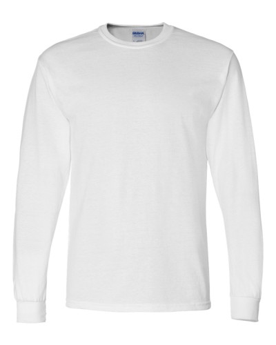 Gildan - DryBlend 50/50 Long Sleeve T-Shirt - 8400-White