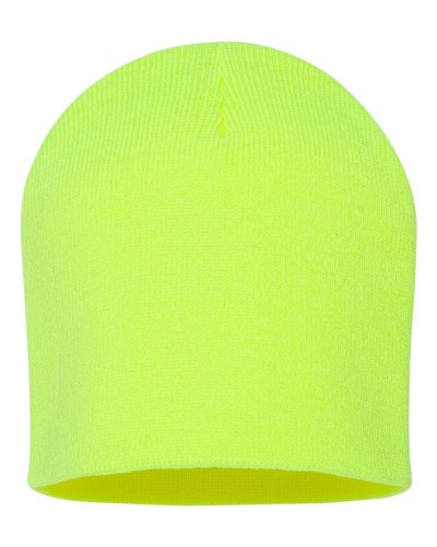 9 Inch Beanie-Safety Yellow